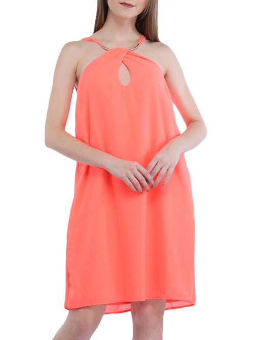 twist front shift dress - 15335568 - Very Small Image - 1