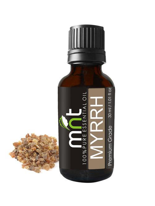 mnt myrrh essential oil (30ml) 100% pure natural & undiluted therapeutic grade & aromatherapy for skin care & hair care - 15336499 - Very Small Image - 1