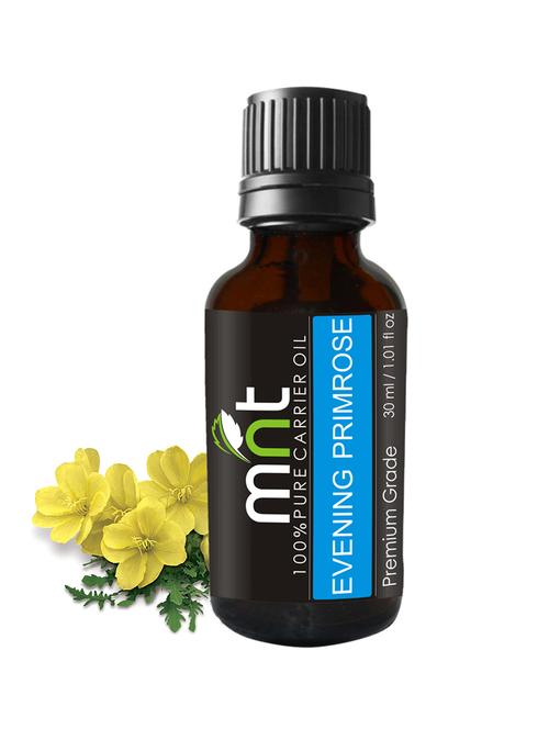 mnt evening primrose cold pressed carrier oil (30ml) for aromatherapy, massage use for hair cair & skin care - 15336575 - Very Small Image - 1