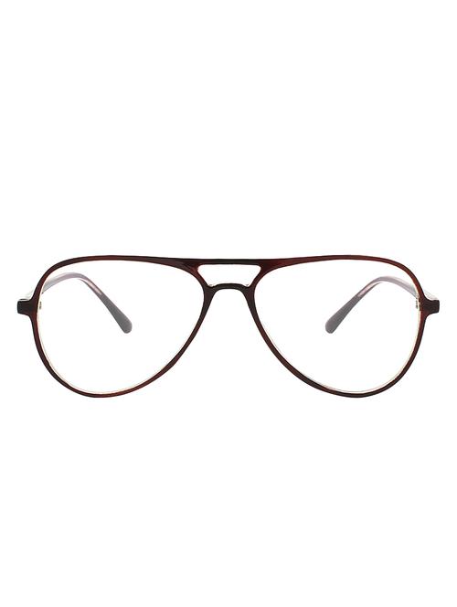 zyaden brown aviator spectacle frame fra-460 - 15338063 - Very Small Image - 1