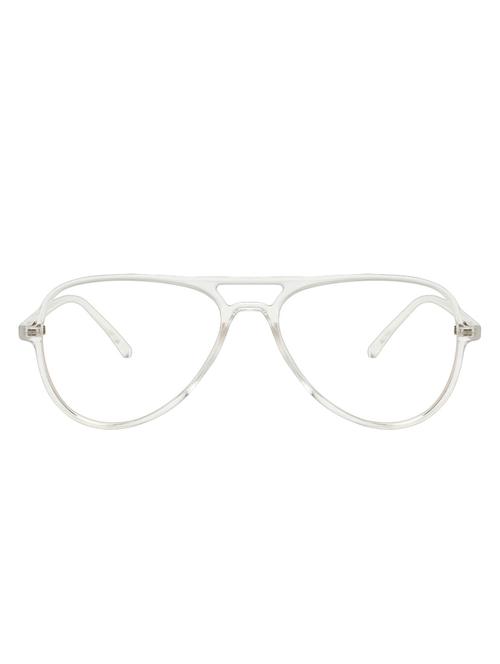 zyaden white aviator spectacle frame fra-465 - 15338068 - Very Small Image - 1