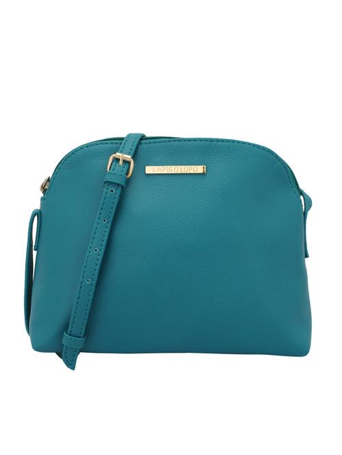 turquoise solid regular sling bag - 15338904 - Very Small Image - 1