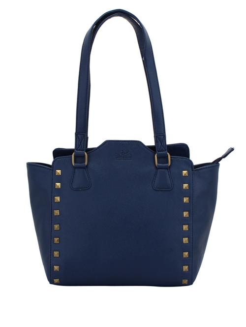 blue leatherette (pu) regular tote - 15338917 - Very Small Image - 1
