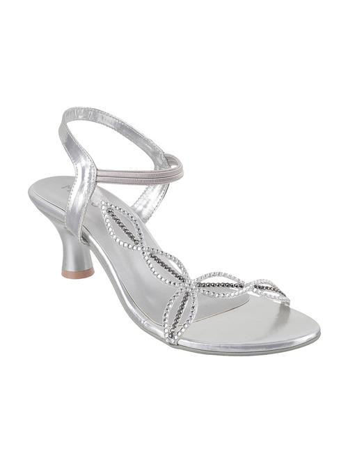 silver ankle strap sandals - 15339768 - Very Small Image - 1