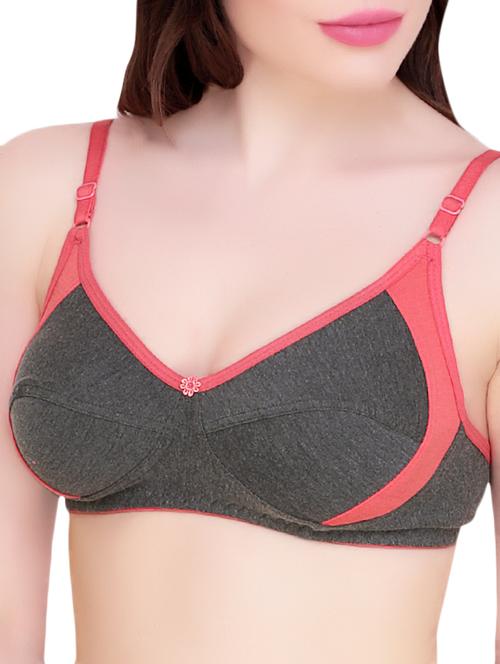 color block solid bra - 15340832 - Very Small Image - 1