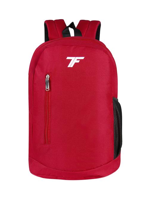 red polyester backpack - 15343845 - Very Small Image - 1