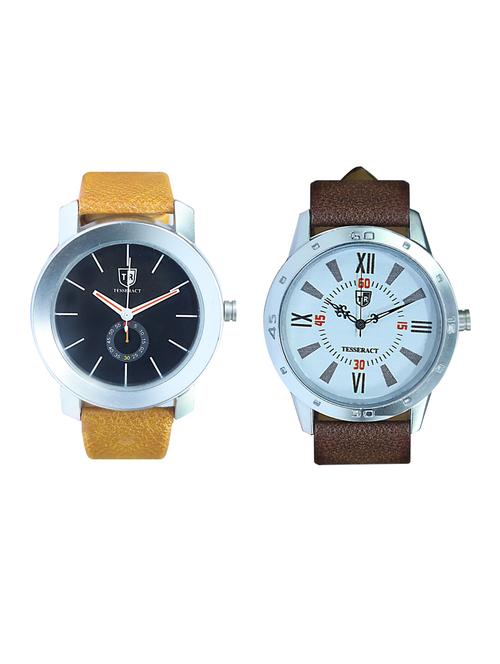tesseract black dial men's analogue watches (sbrb007+uchtx029) - 15343972 - Very Small Image - 1