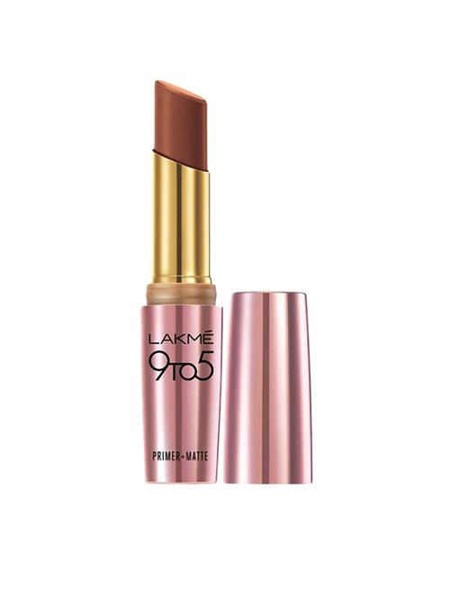 lakme 9 to 5 primer plus matte lip color (choco break) - 15344281 - Very Small Image - 1