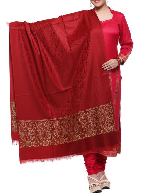 jacquard paisley shawl - 15345228 - Very Small Image - 1