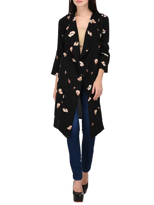 floral drape shrug - 15345355 - Very Small Image - 1