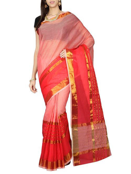 zari work woven saree - 15351228 - Very Small Image - 1