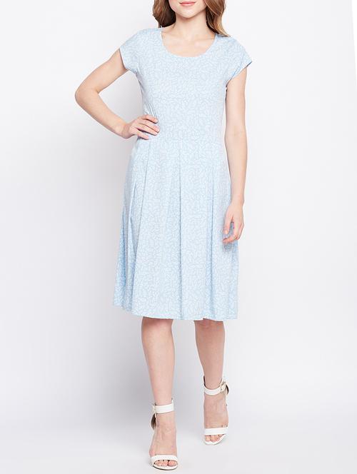 printed a-line dress - 15351300 - Very Small Image - 1