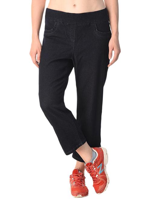 denim cropped jeans - 15352400 - Very Small Image - 1