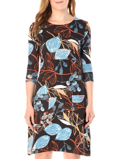 patch pocket printed dress - 15352526 - Very Small Image - 1