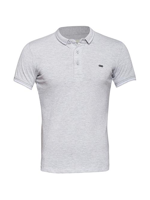 grey cotton t-shirt - 15353284 - Very Small Image - 1