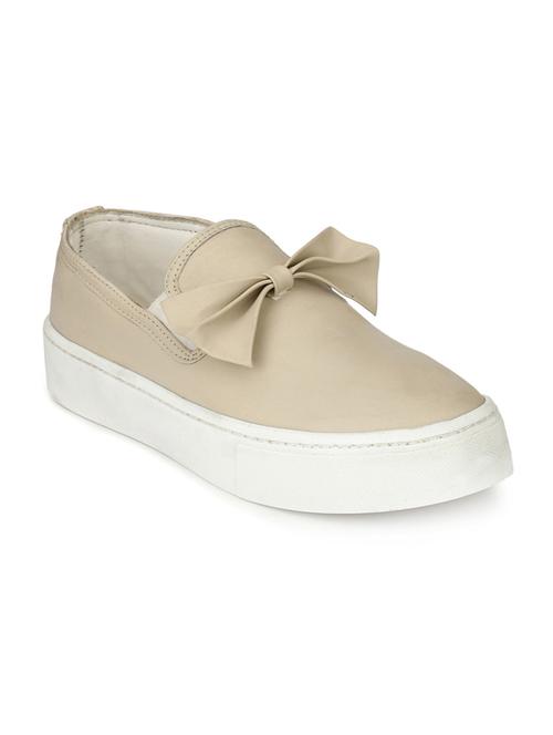 beige plimsolls casual shoes - 15353907 - Very Small Image - 1