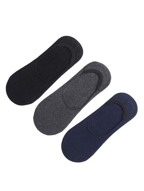 men pack of 3 solid no show sock - 15353931 - Very Small Image - 1