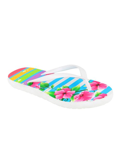 white toe separator flip flops - 15354554 - Very Small Image - 1
