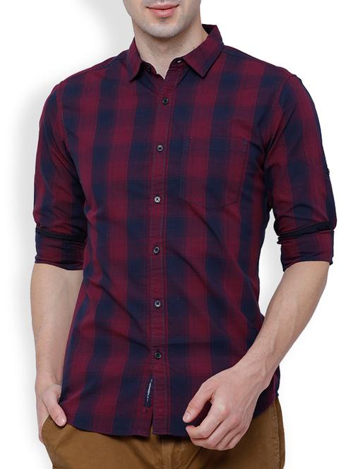 multi colored cotton casual shirt - 15357740 - Very Small Image - 1