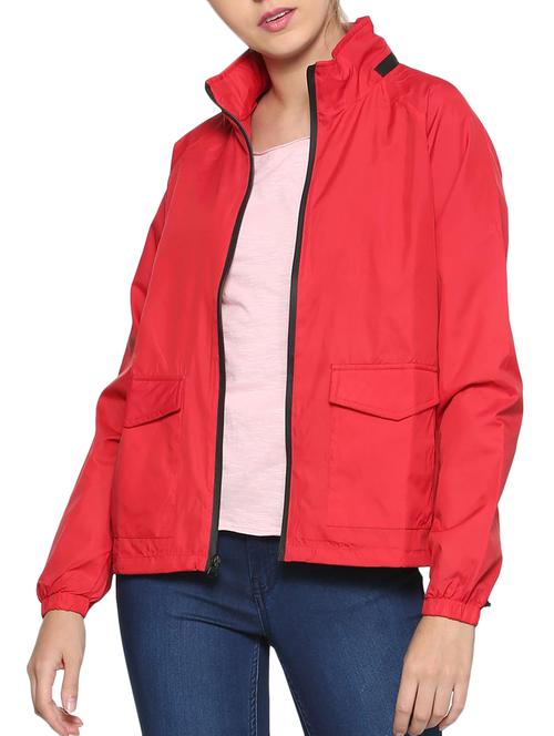 solid hooded windcheater - 15360371 - Very Small Image - 1