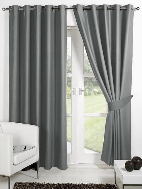 set of 2 eyelet curtains - 15360715 - Very Small Image - 1
