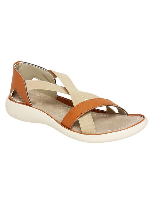 orange closed back sandals - 15362953 - Very Small Image - 1