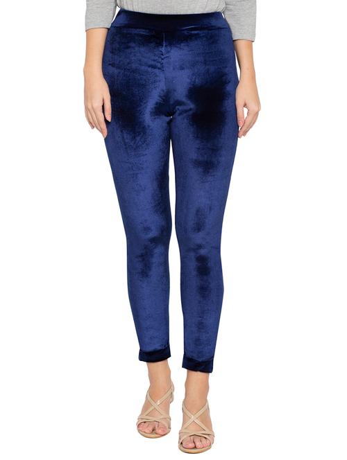 flat front solid trouser - 15364345 - Very Small Image - 1