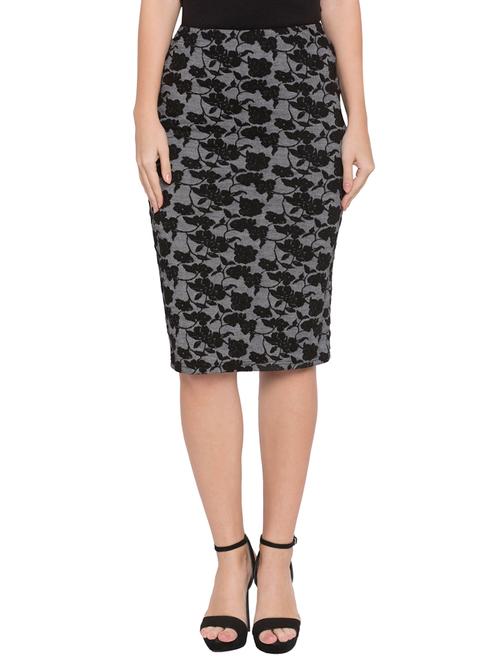 floral pencil skirt - 15364353 - Very Small Image - 1