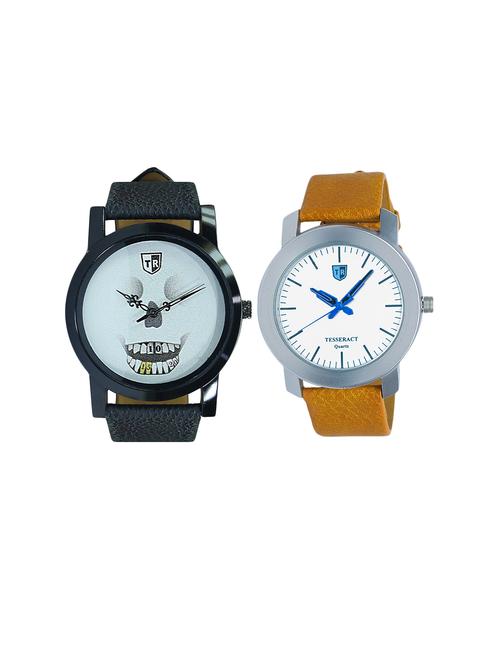 tesseract skull face dial men's analogue watches (ubws025+brw043) - 15366354 - Very Small Image - 1