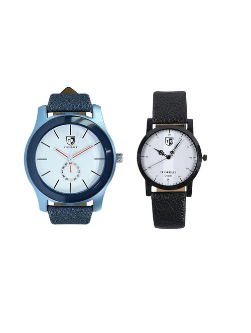 tesseract white dial men's analogue watches (sblw027+sbofw045) - 15366378 - Very Small Image - 1
