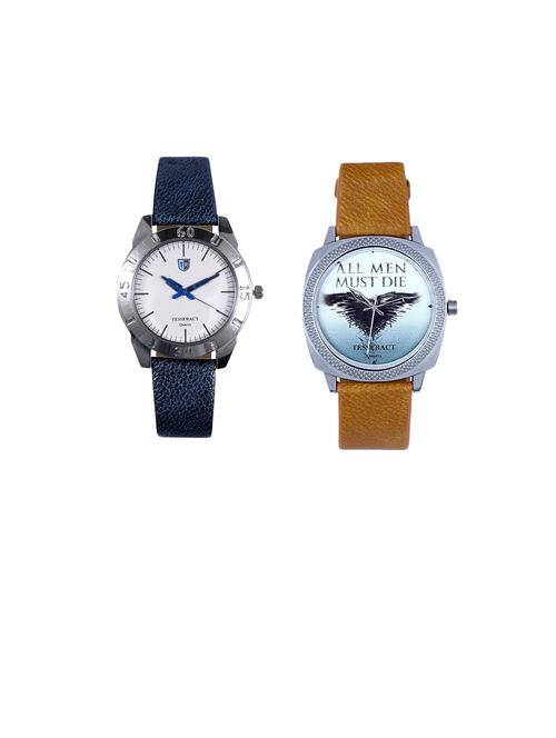 tesseract white dial & game of thrones dial analogue watches (sblw031+ubrgt051) - 15366424 - Very Small Image - 1