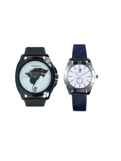 tesseract game of thrones dial men's analogue watches (ubwgt033+sblw073) - 15366455 - Very Small Image - 1