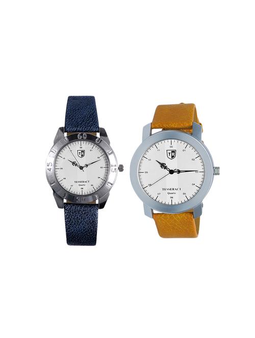 tesseract white dial men's analogue watches (sblofw035+sbrw071) - 15366473 - Very Small Image - 1