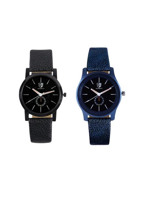 tesseract black dial men's analogue watches (sbb041+sblb063) - 15366520 - Very Small Image - 1