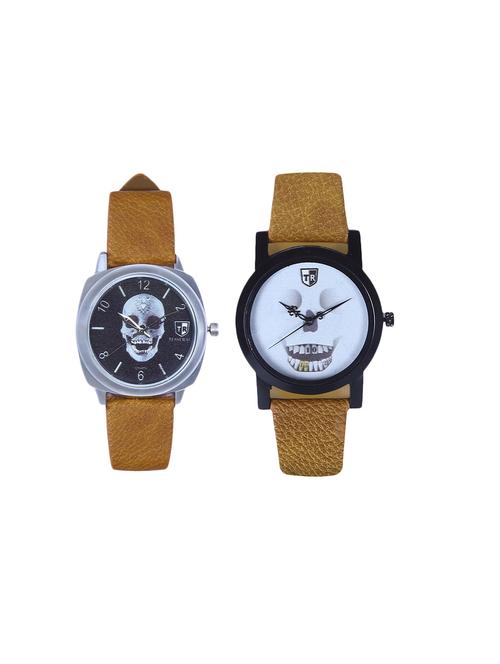 tesseract skull face dial men's analogue watches (ubrss049+ubrws057) - 15366571 - Very Small Image - 1