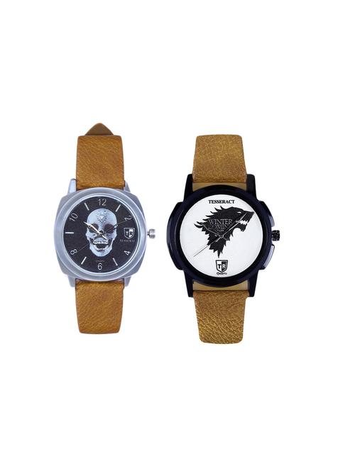 tesseract game of thrones dial men's analogue watches (ubrss049+ubrwgt061) - 15366573 - Very Small Image - 1