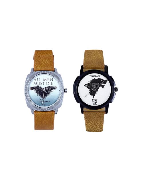 tesseract game of thrones dial men's analogue watches (ubrgt051+ubrwgt061) - 15366584 - Very Small Image - 1