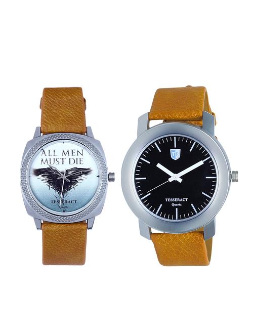 tesseract game of thrones dial men's analogue watches (ubrgt051+sbrgb069) - 15366588 - Very Small Image - 1