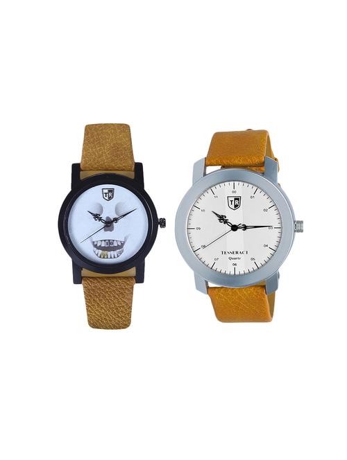 tesseract skull face dial men's analogue watches (ubrws057+sbrw071) - 15366616 - Very Small Image - 1