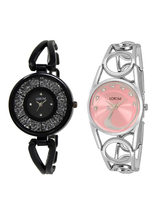 lorem lr211-233 analog watch combo - 15372741 - Very Small Image - 1
