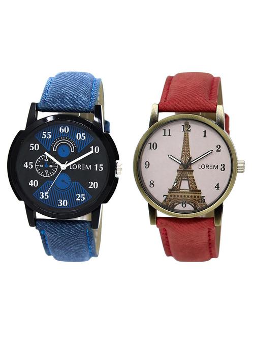 lorem lr2-230 wrist watch combo - 15373191 - Very Small Image - 1