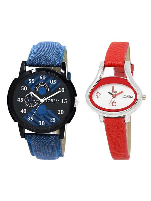 lorem lr2-206 wrist watch combo - 15373197 - Very Small Image - 1