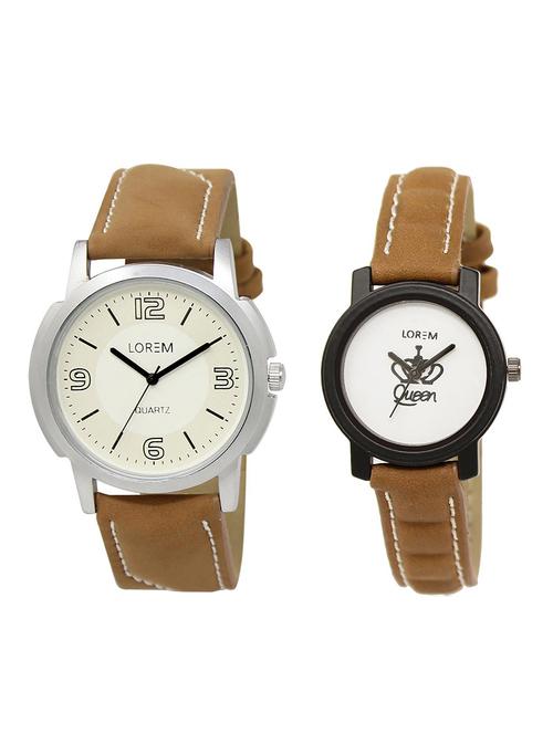 lorem lr16-209 couple watch combo - 15373745 - Very Small Image - 1