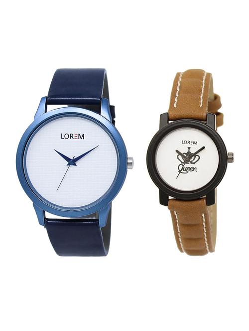 lorem lr33-209 couple wrist watch - 15374408 - Very Small Image - 1