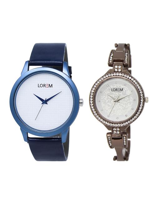 lorem lr33-236 couple wrist watch - 15374431 - Very Small Image - 1