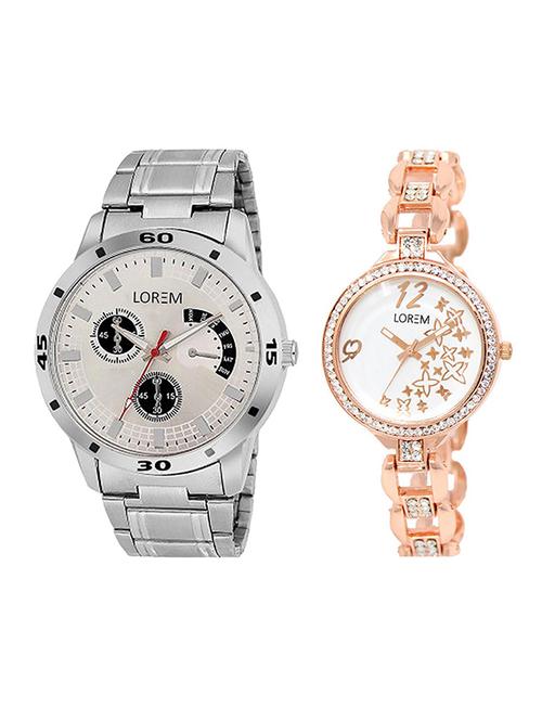lorem lr101-210 couple wrist watch - 15374484 - Very Small Image - 1
