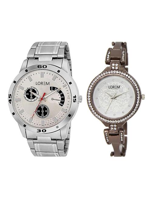 lorem lr101-236 couple wrist watch - 15374506 - Very Small Image - 1