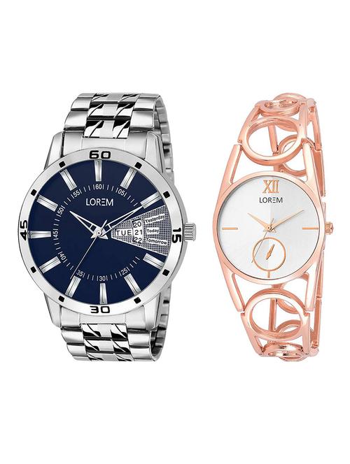 lorem lr102-213 couple wrist watch - 15374525 - Very Small Image - 1