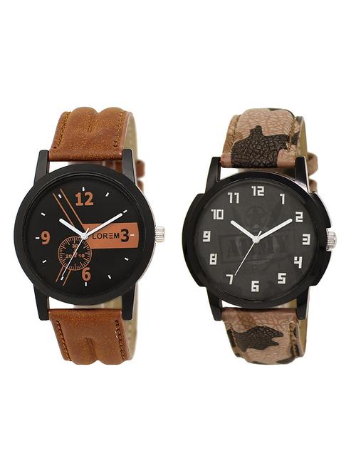 lorem lr20-28 round dial analog watch - 15374589 - Very Small Image - 1