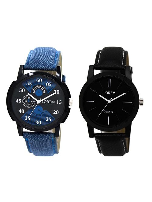 lorem lr21-32 round dial analog watch - 15374623 - Very Small Image - 1
